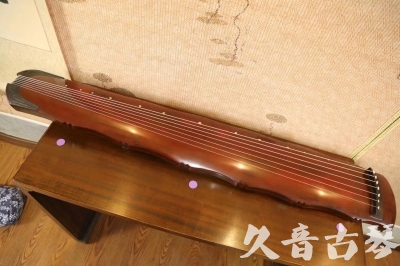枣庄市●久音古琴  ●典藏系列 20230807 [红洒金竹节]